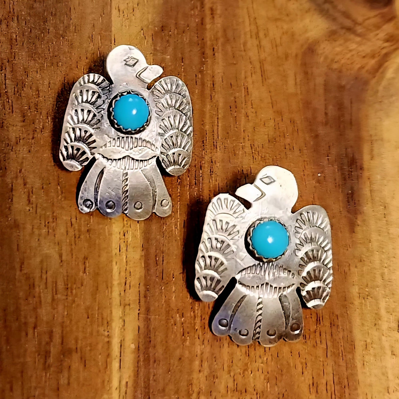 Hand-rolled bead turquouse necklace with handmade corn beads from Kewa Pueblo